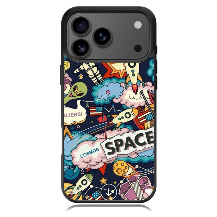 Space Sticker Samsung Galaxy S26 Ultra Case OV9044