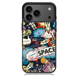 Space Sticker iPhone 17 Pro Case RC9044