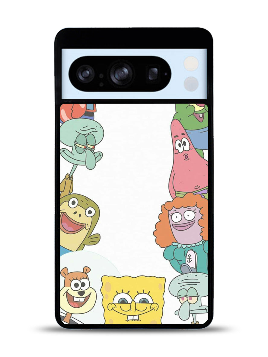 Spongebob and Friends Google Pixel 8 Pro Case QC9043