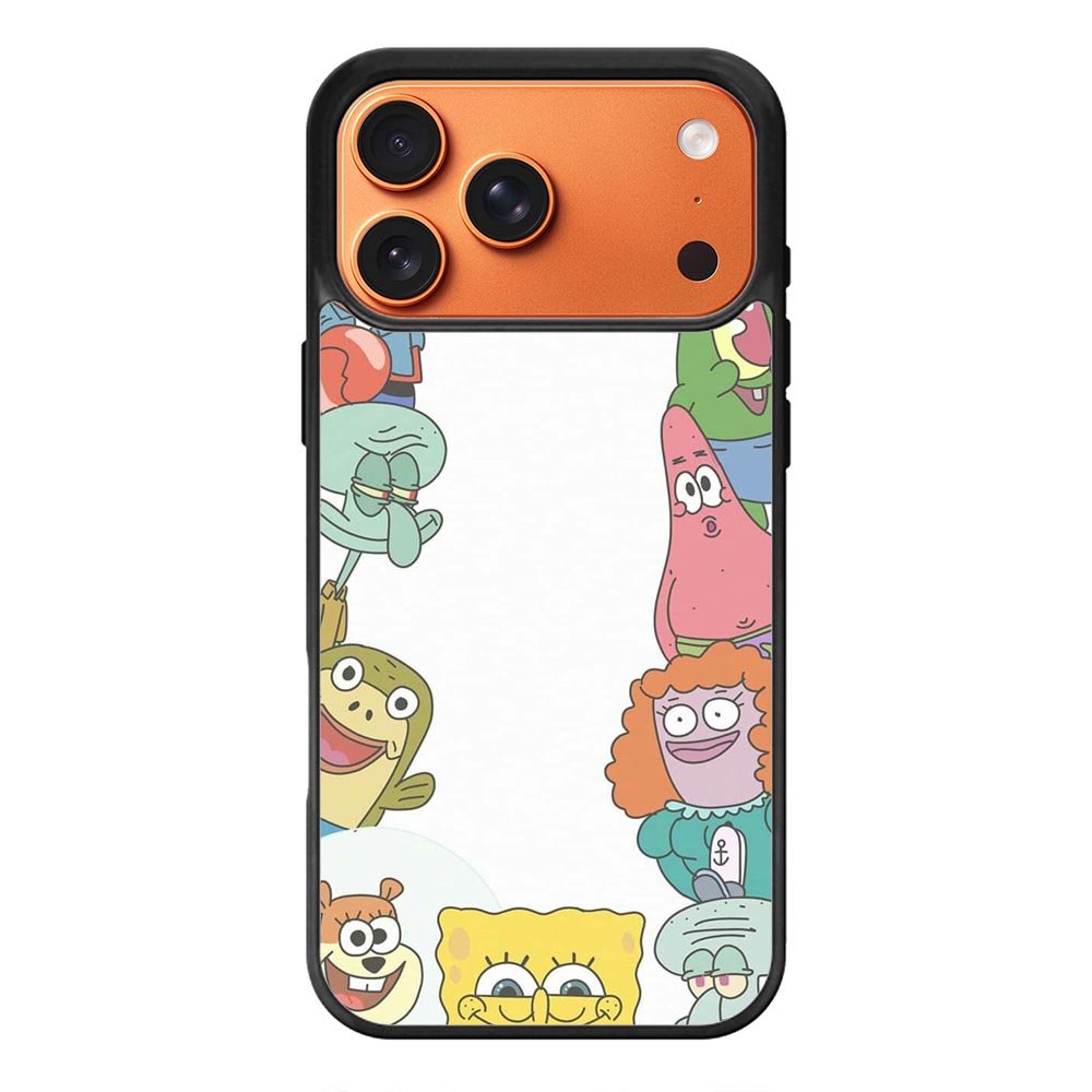 Spongebob and Friends iPhone 17 Pro Max Case QC9043