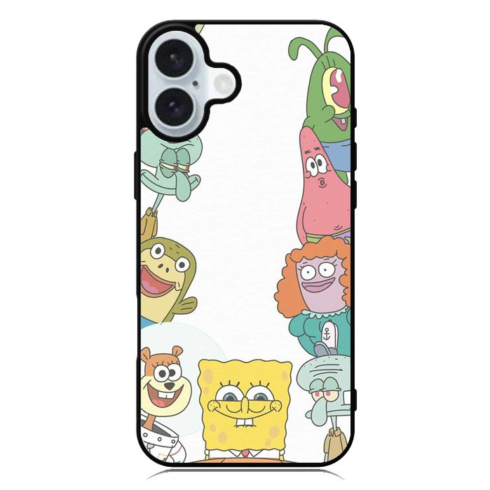 Spongebob and Friends iPhone 16 Case QC9043