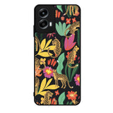 Tiger Forest Pattern Motorola Moto G Play 2024 Case OV9040
