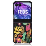 Tiger Forest Pattern Motorola Moto Razr Plus 2024 , Moto Razr+ 2024 Case OV9040