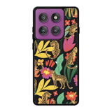 Tiger Forest Pattern Motorola Moto Edge 60 Pro Case QC9040