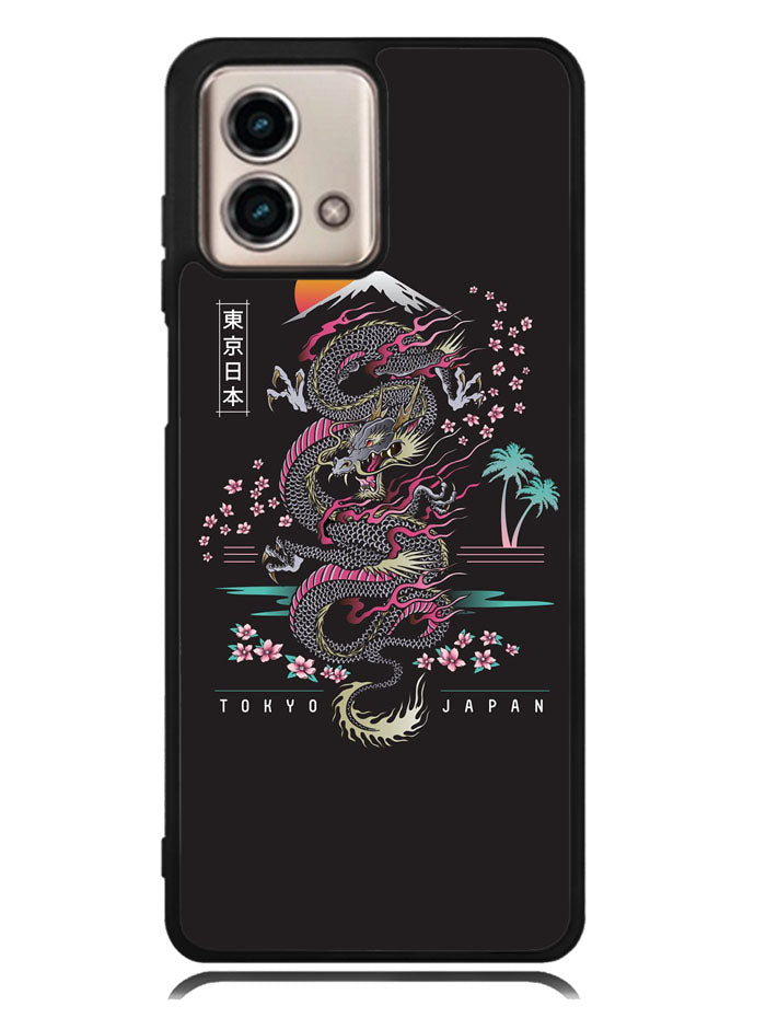 Tokyo Japan Dragon Motorola Moto G Stylus 5G 2023 Case