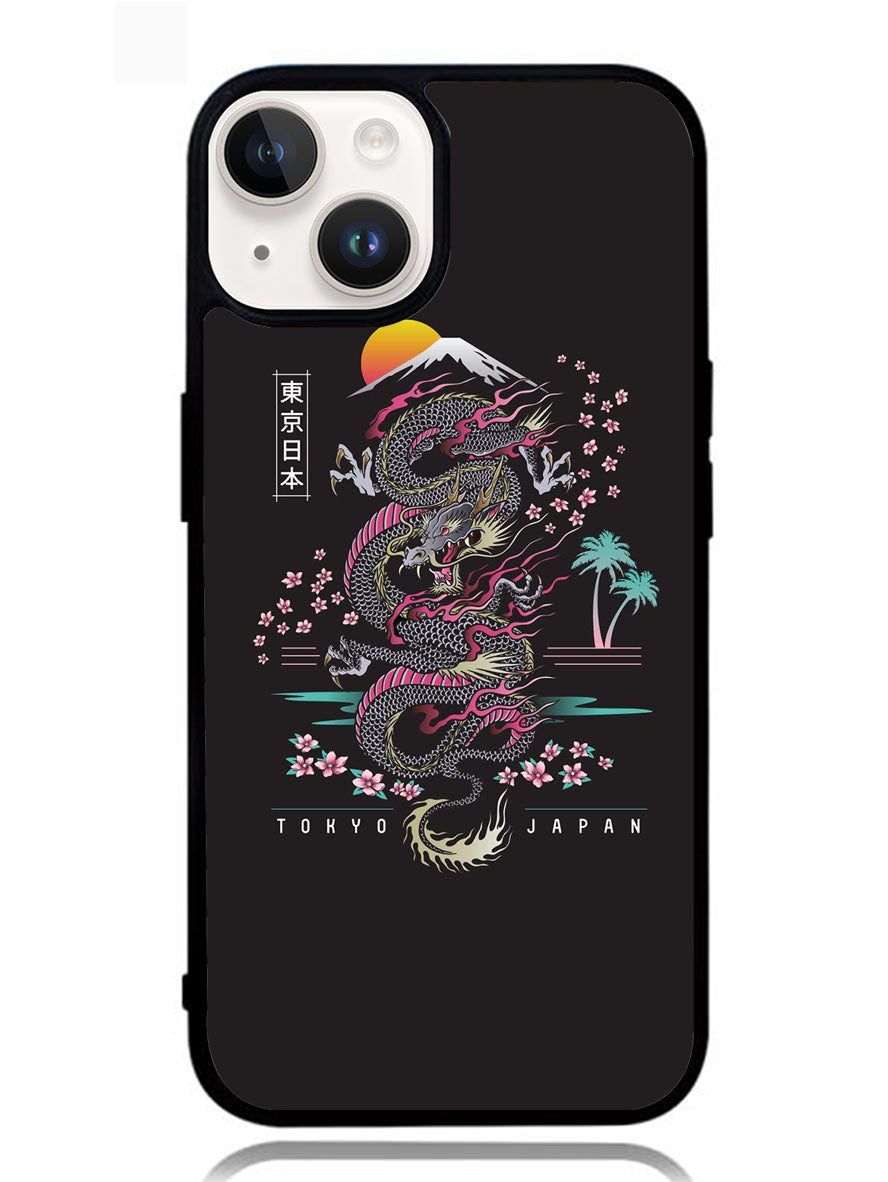 Tokyo Japan Dragon iPhone 14 Case OV9039