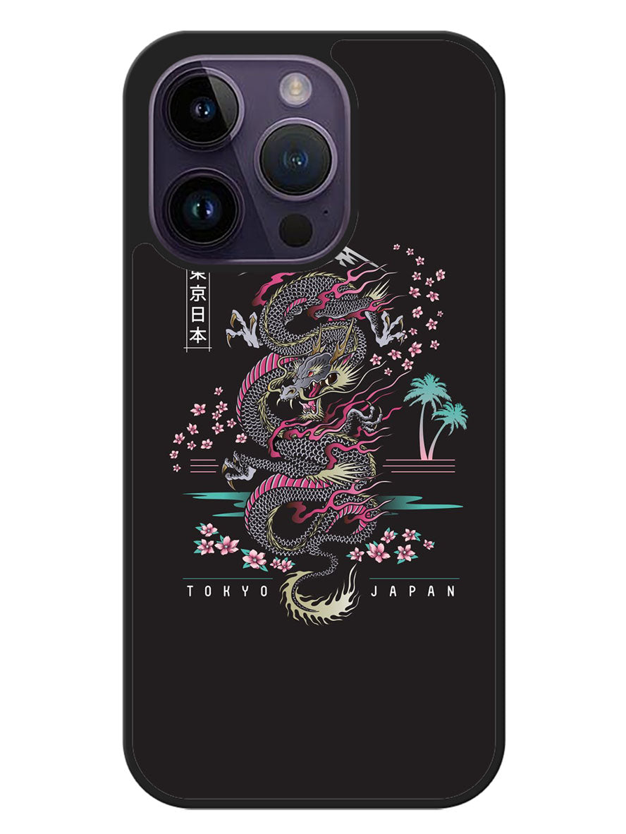 Tokyo Japan Dragon iPhone 14 Pro Max Case OV9039