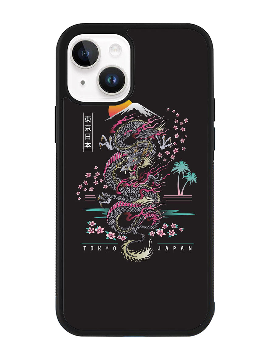 Tokyo Japan Dragon iPhone 15 Plus Case OV9039