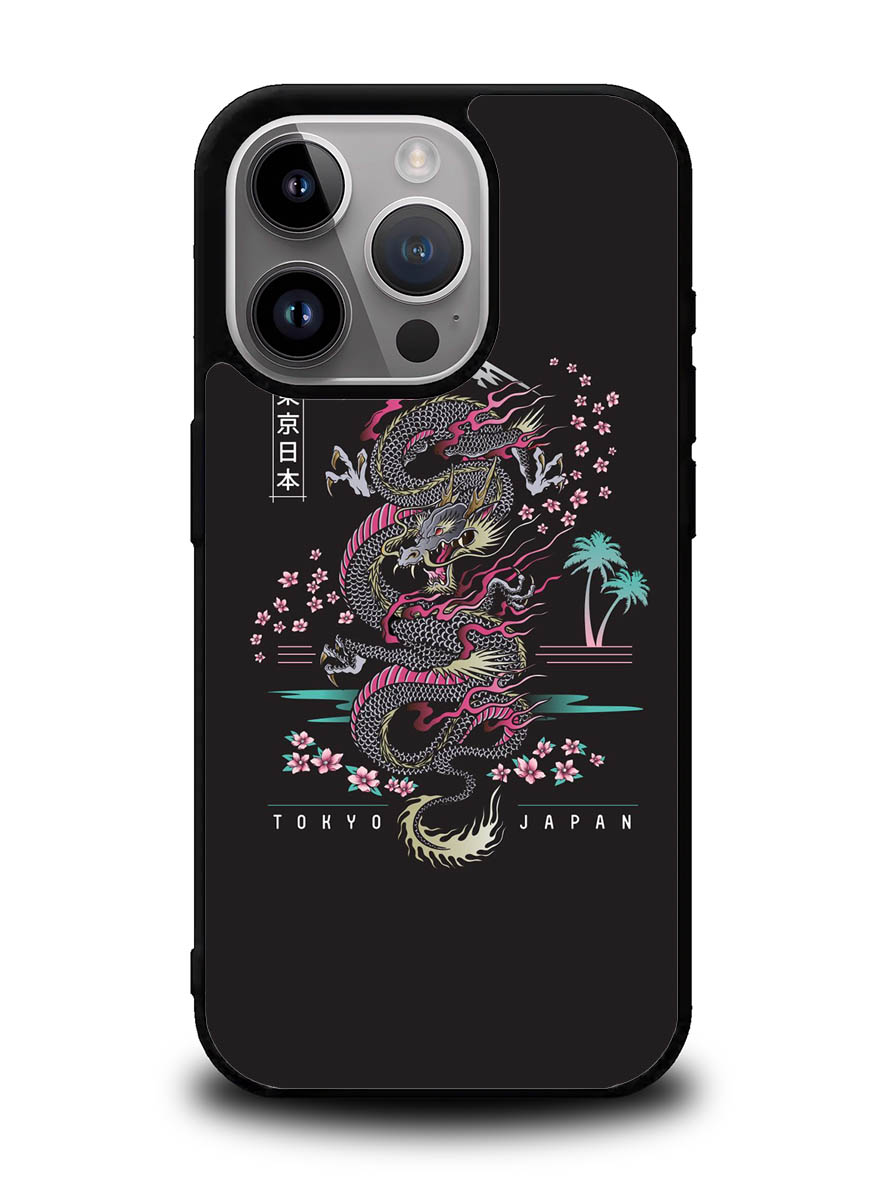 Tokyo Japan Dragon iPhone 16 Pro Case