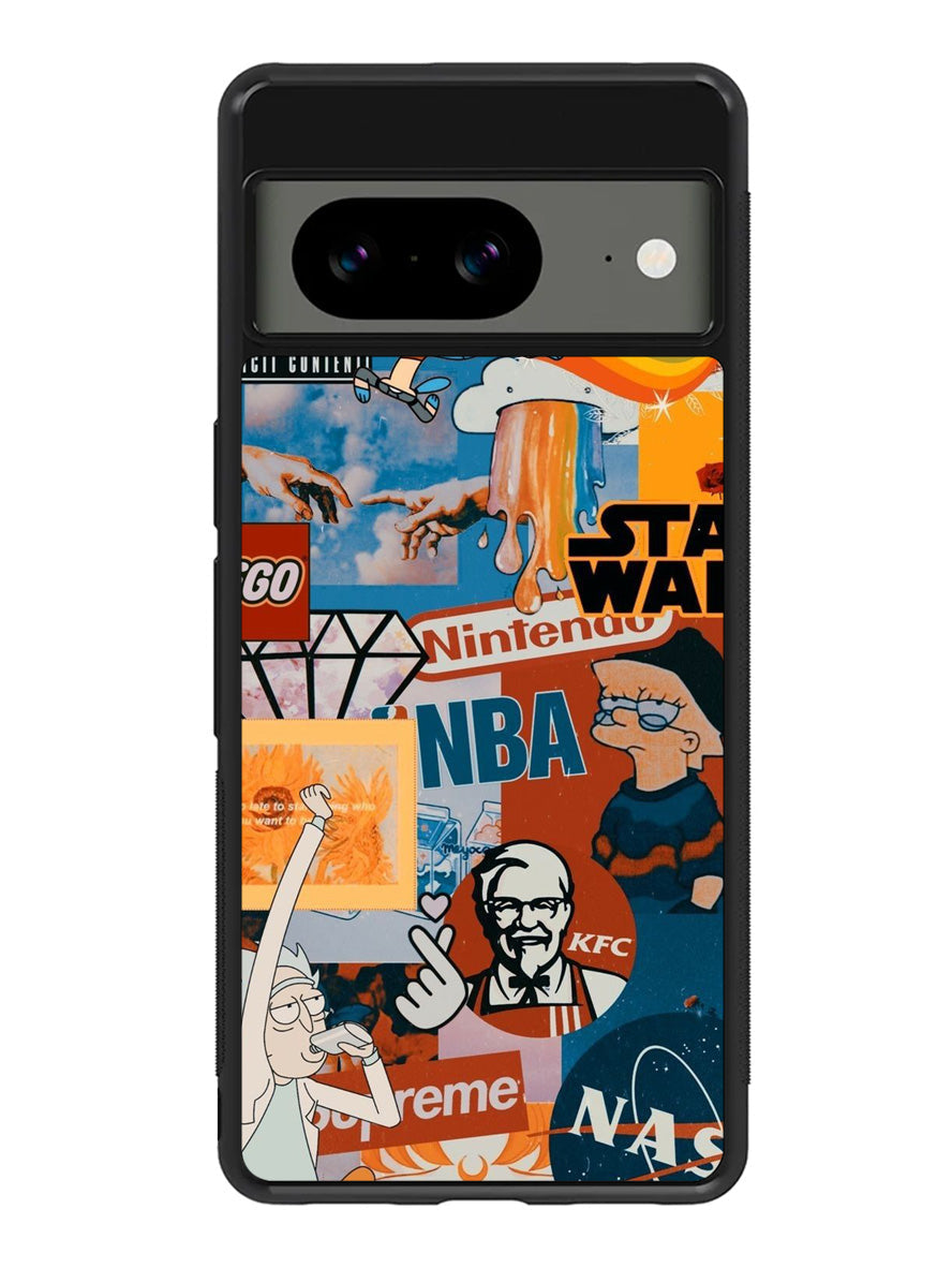 Tumblr Sticker Google Pixel 8 Case QC9038