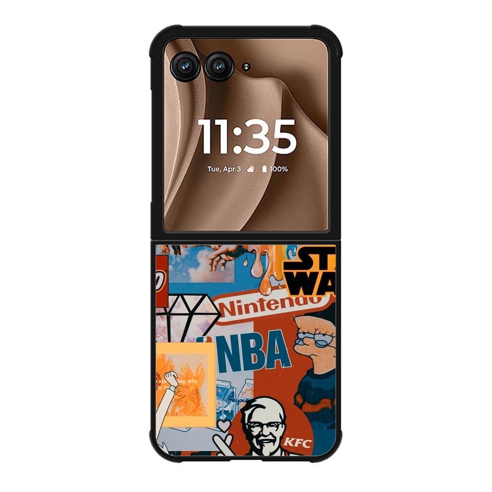 Tumblr Sticker Motorola Moto RAZR Plus 2025 Case OV9038