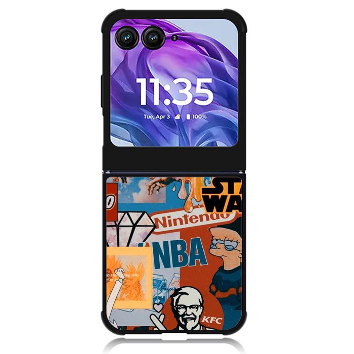 Tumblr Sticker Motorola Moto Razr Plus 2024 , Moto Razr+ 2024 Case OV9038