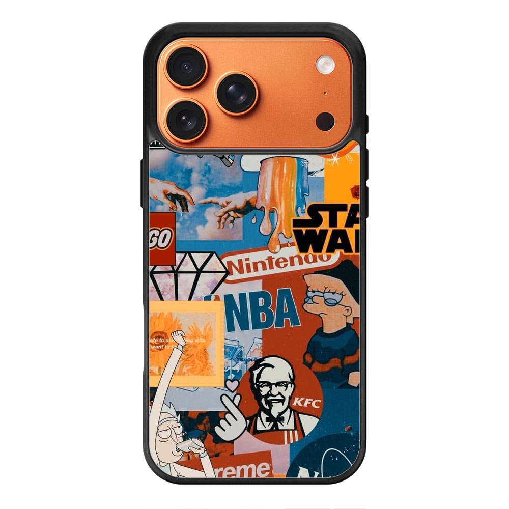 Tumblr Sticker iPhone 17 Pro Max Case OV9038