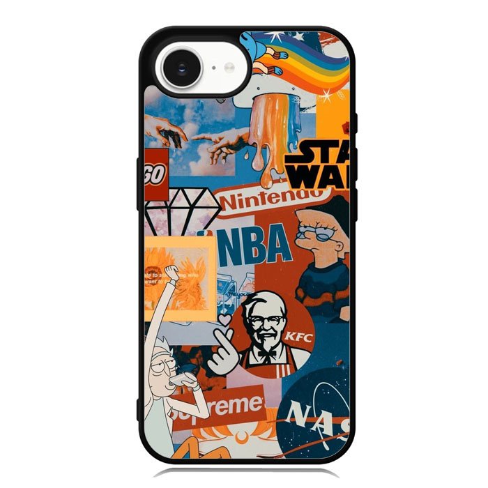 Tumblr Sticker iPhone 16e Case OV9038