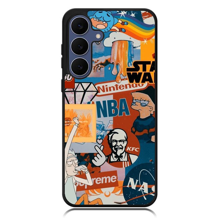 Tumblr Sticker Samsung Galaxy S25 FE Case OV9038