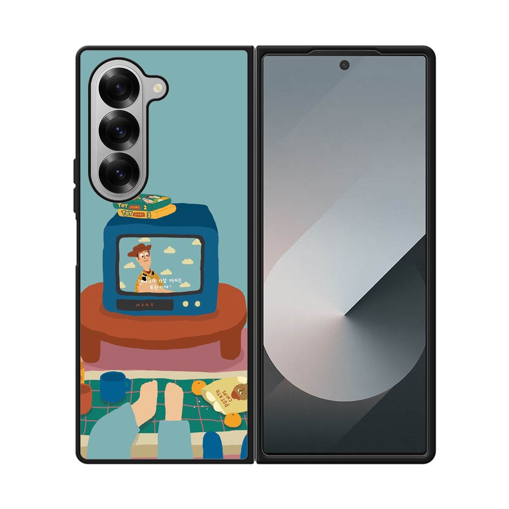Watching Woody Samsung Galaxy Z Fold 7 5G Case QC9037