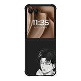 Attack on Titan Levi Face Motorola Moto RAZR Plus 2025 Case OV9029