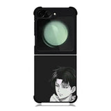Attack on Titan Levi Face Samsung Galaxy Z Flip 6 5G 2024 Case OV9029