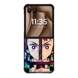 Demon Slayer Anime Motorola Moto RAZR Plus 2025 Case OV9030