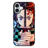 Demon Slayer Anime iPhone 16 Case QC9030