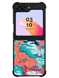 Lilly Pulitzer Map Samsung Galaxy Z Flip 5 5G 2023 Case OV9031