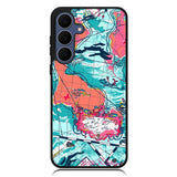 Lilly Pulitzer Map Samsung Galaxy S25 FE Case OV9031