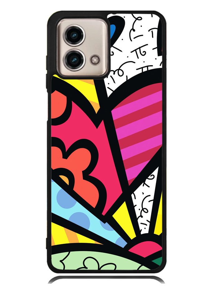 Romero Britto Love Motorola Moto G Stylus 5G 2023 Case OV9035