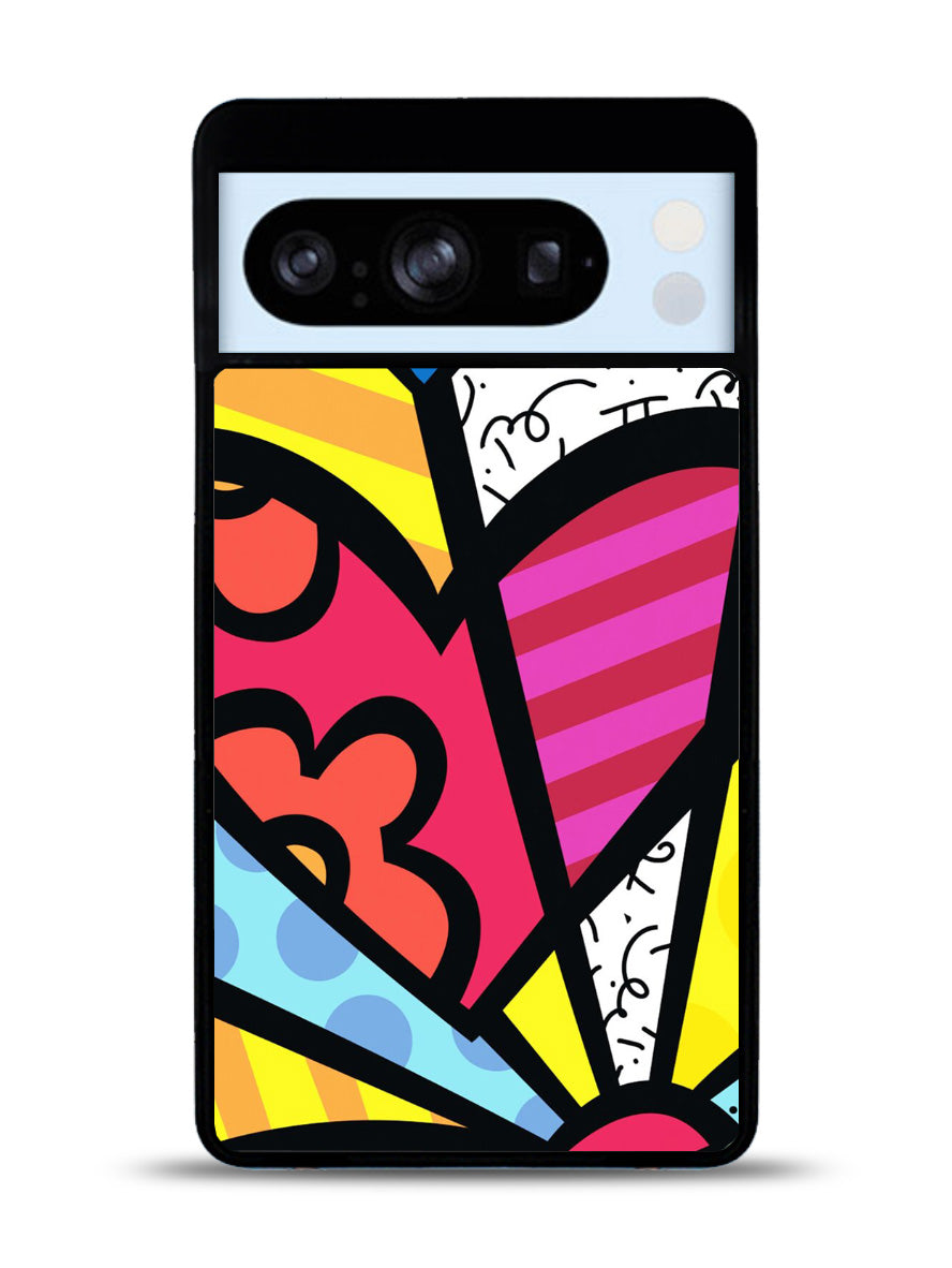 Romero Britto Love Google Pixel 8 Pro Case QC9035