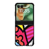 Romero Britto Love Motorola Moto RAZR 2025 Case OV9035