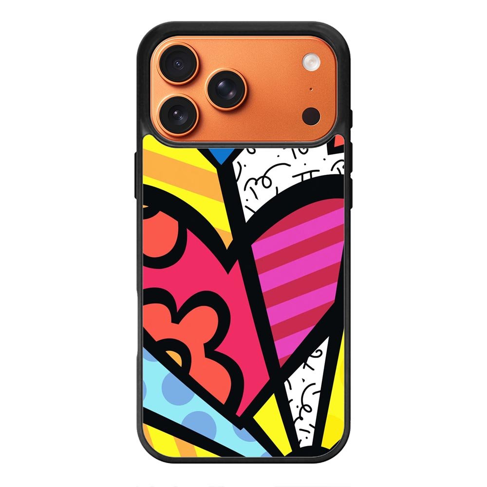 Romero Britto Love iPhone 17 Pro Max Case OV9035
