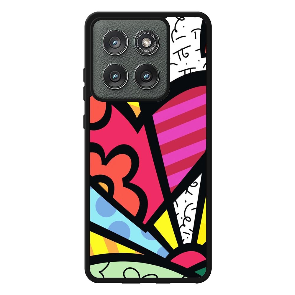Romero Britto Love Motorola Moto Edge 2025 Case OV9035