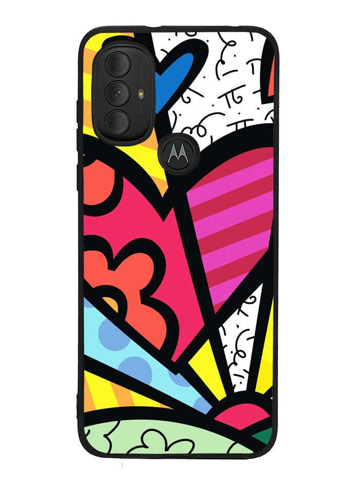 Romero Britto Love Motorola Moto G Pure 2021 , Moto G Power 2022 Case OV9035