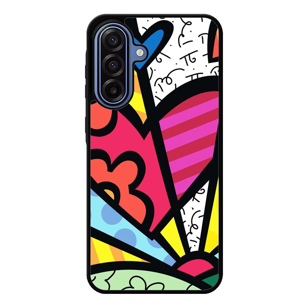 Romero Britto Love Samsung Galaxy A17 Case OV9035