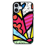 Romero Britto Love iPhone 16 Plus Case QC9035