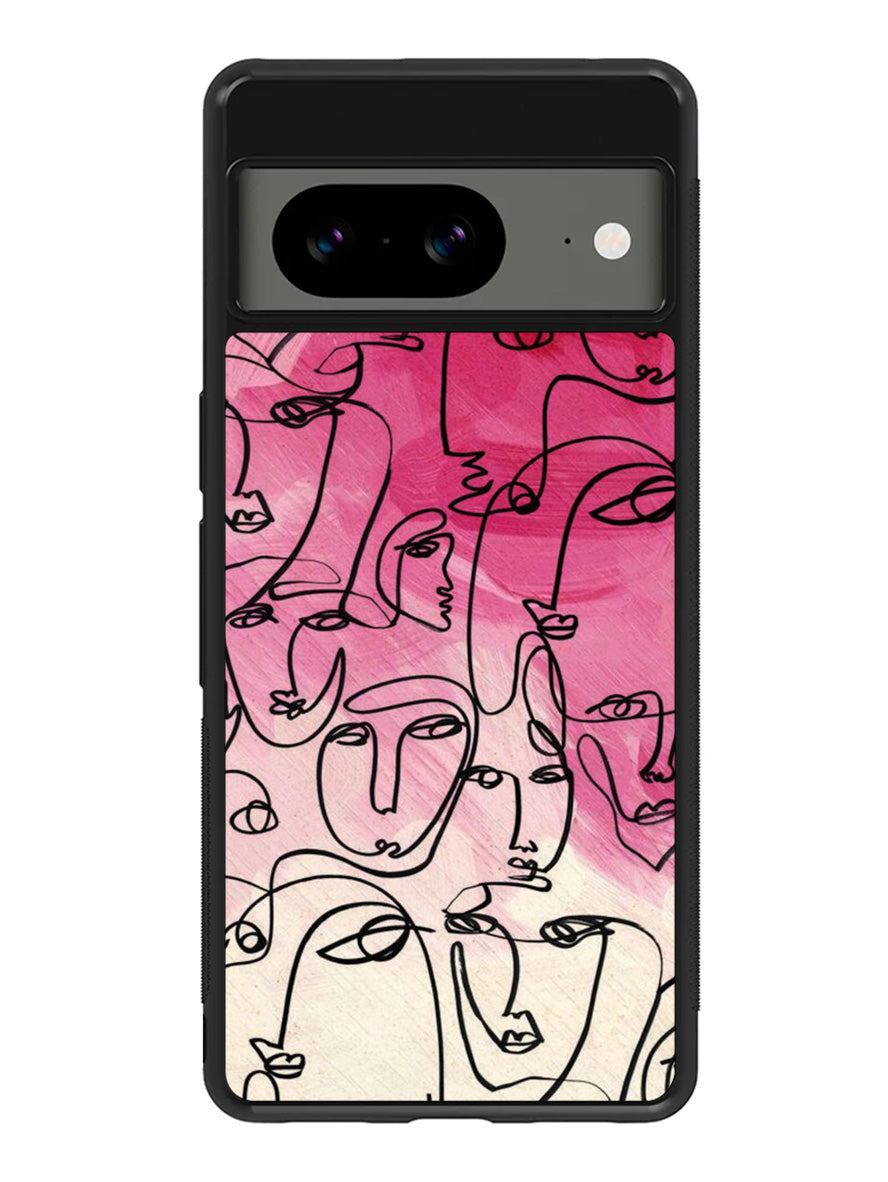 Abstract Illustrasi Google Pixel 8 Case QC11229