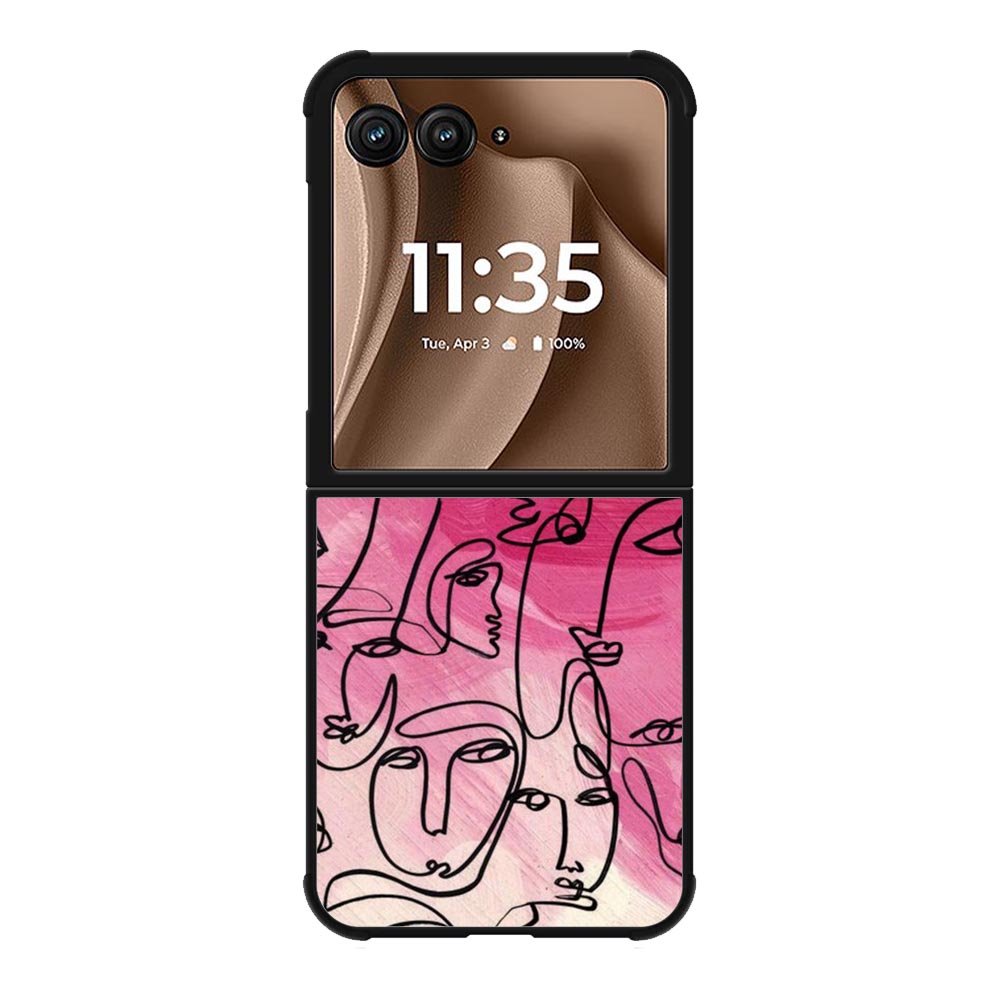 Abstract Illustrasi Motorola Moto RAZR Plus 2025 Case OV11229