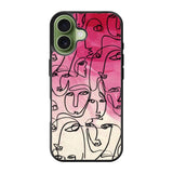 Abstract Illustrasi iPhone 17 Case QC11229