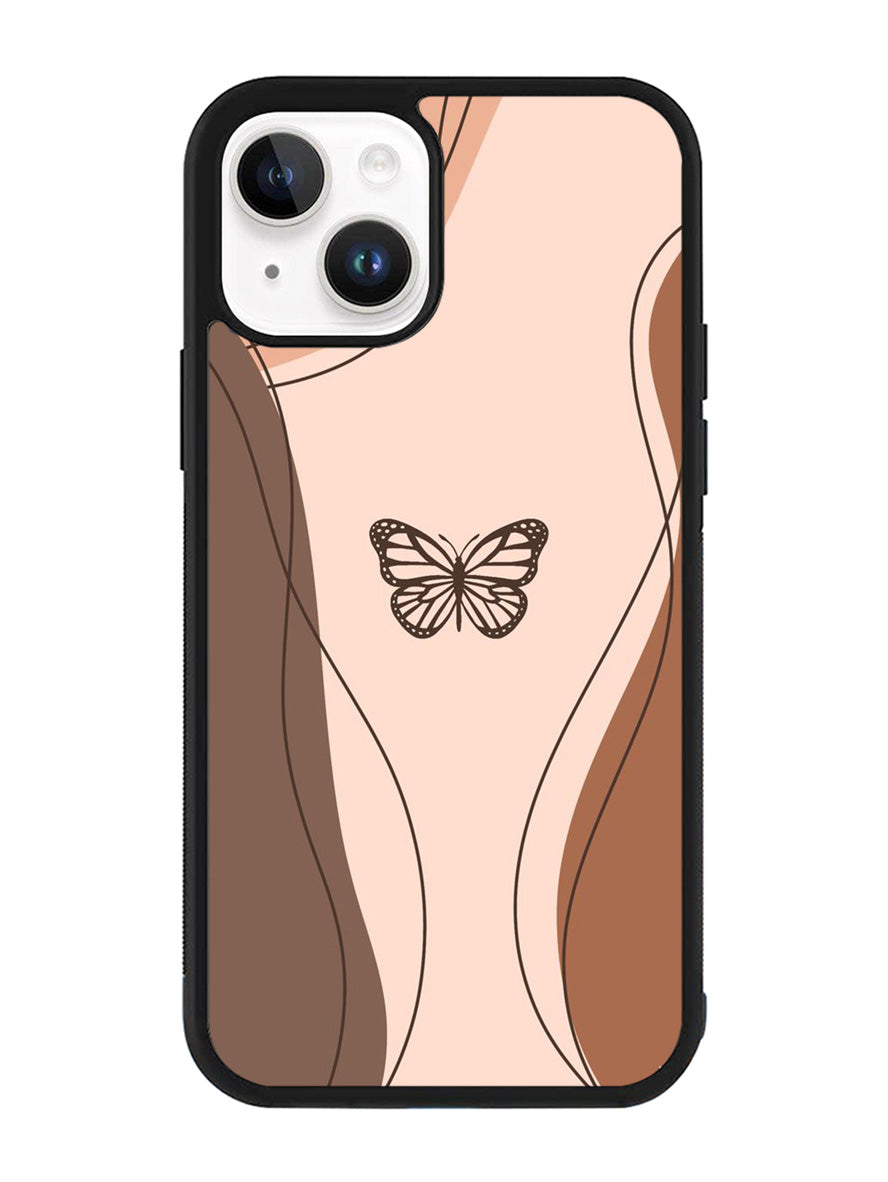 Butterfly Aesthetic Simple iPhone 14 Plus Case QC11187