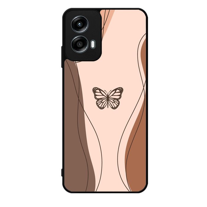 Butterfly Aesthetic Simple Motorola Moto G Play 2024 Case OV11187