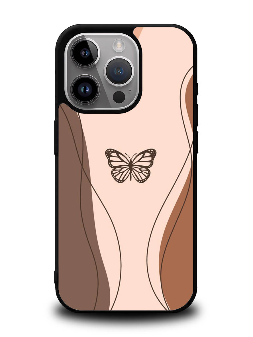 Butterfly Aesthetic Simple iPhone 16 Pro Case OV11187