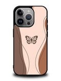 Butterfly Aesthetic Simple iPhone 16 Pro Case OV11187