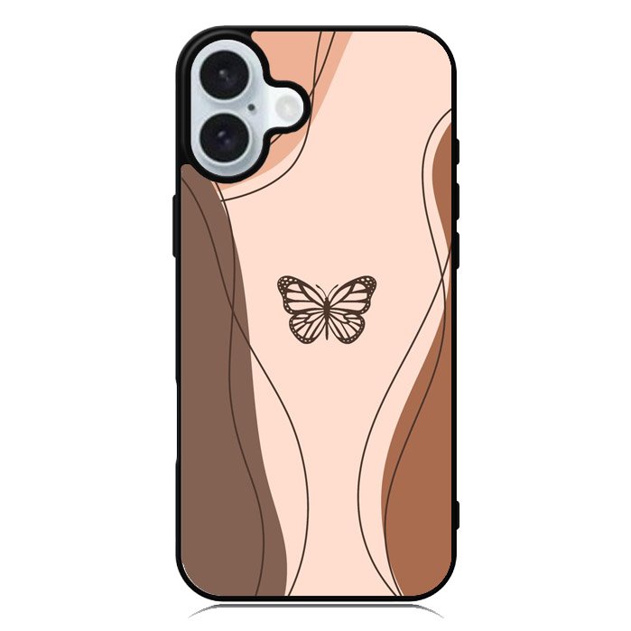 Butterfly Aesthetic Simple iPhone 16 Case QC11187