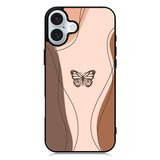 Butterfly Aesthetic Simple iPhone 16 Case QC11187