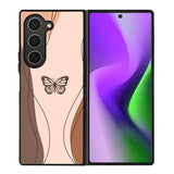 Butterfly Aesthetic Simple Samsung Galaxy Z Fold 6 5G 2024 Case OV11187