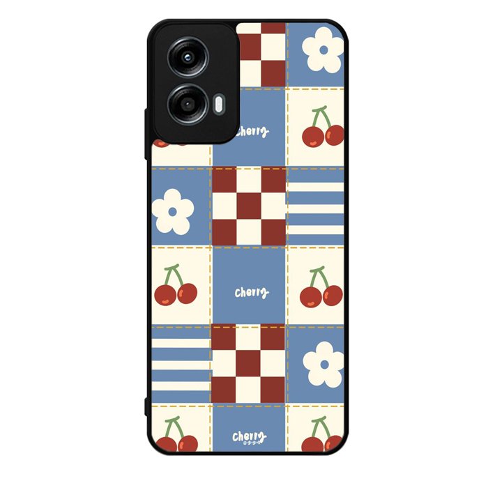 Cherry Unique Motorola Moto G Play 2024 Case OV11052