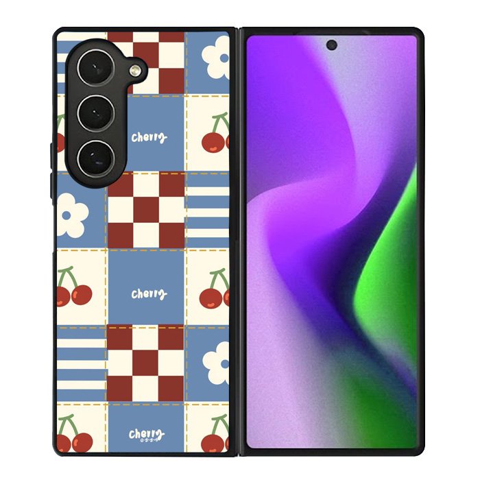 Cherry Unique Samsung Galaxy Z Fold 6 5G 2024 Case OV11052