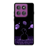 I Belong Wherever I Want To Be Motorola Moto Edge 60 Pro Case QC11114