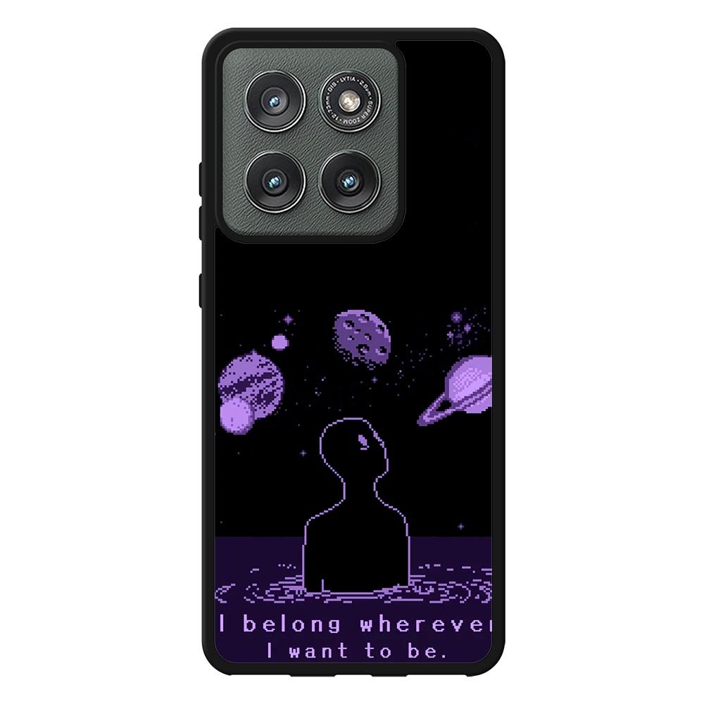 I Belong Wherever I Want To Be Motorola Moto Edge 2025 Case QC11114