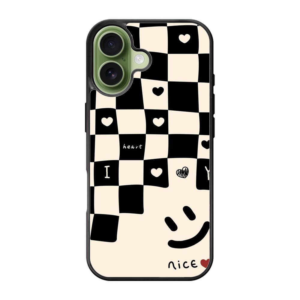 I Love You Pattern iPhone 17 Case QC11115