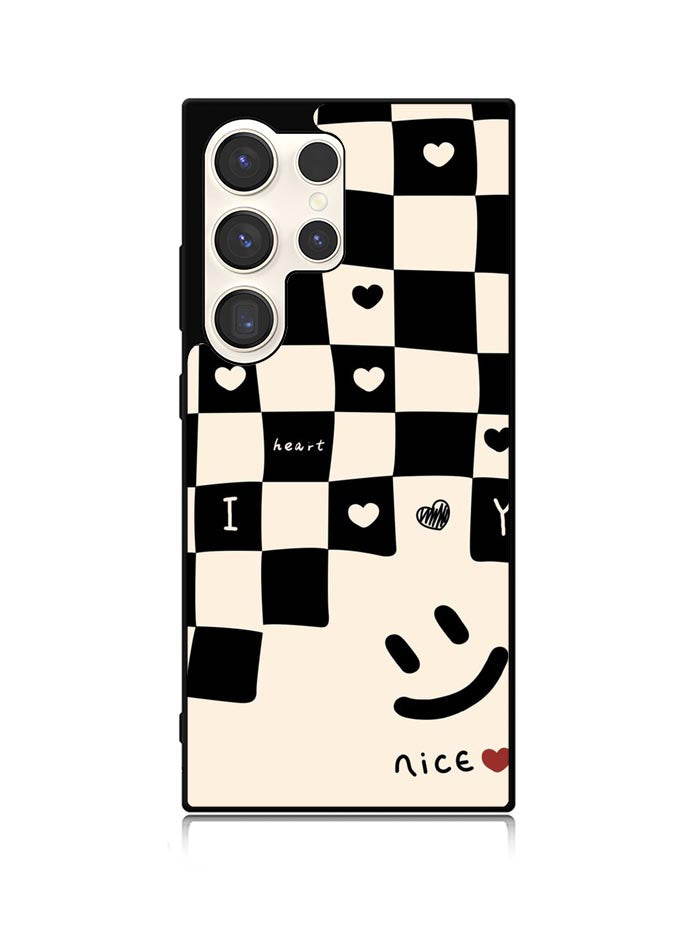 I Love You Pattern Samsung Galaxy S25 Ultra 5G Case QC11115